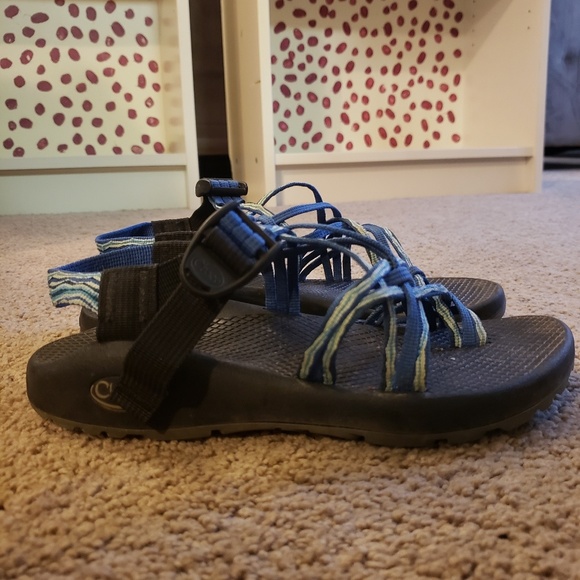 Womens 7 ZX3 Chaco Sandal Blue Wave - Picture 2 of 2